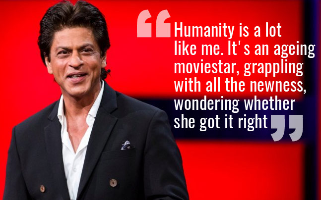 SRK at TED Talks